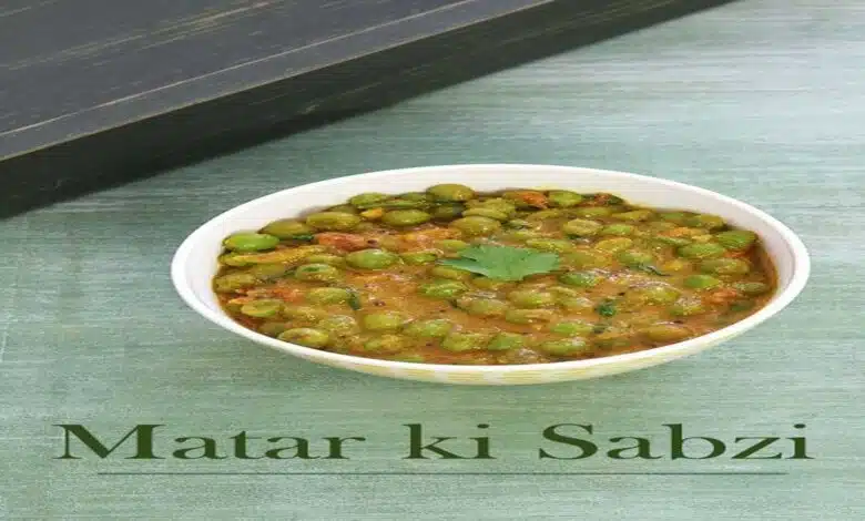 Best Recipe for Making Matar Sabzi