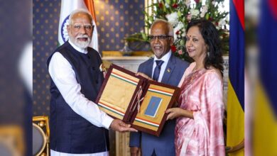 The Prime Minister of Mauritius awarded the country's highest honor to PM Modi