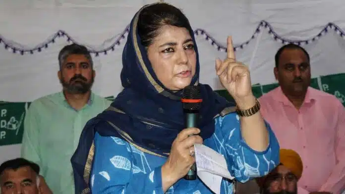 Mehbooba Mufti on Holi Jumma controversy