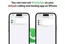 New feature for iPhone users WhatsApp will become the default app!