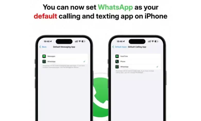 New feature for iPhone users WhatsApp will become the default app!