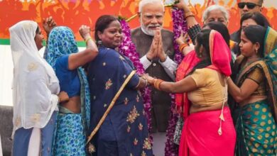 PM Modi interacted with 'Lakshpati Didi' in Navsari district of Gujarat