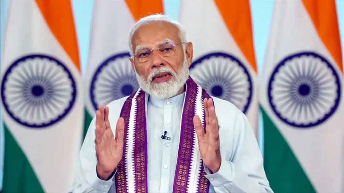 PM Modi paid tribute to Bhagat Singh, Sukhdev and Rajguru on Martyrs' Day