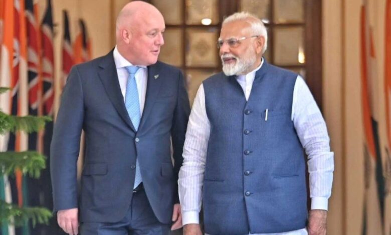 PM Modi held a meeting with New Zealand PM Luxon
