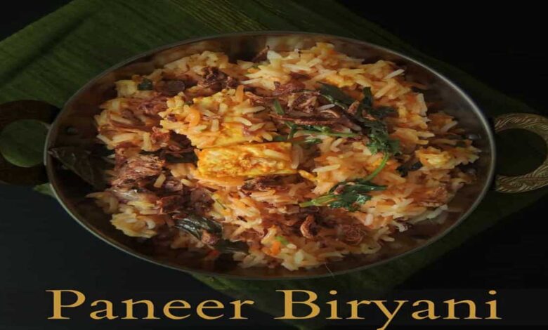 Paneer Veg Biryani