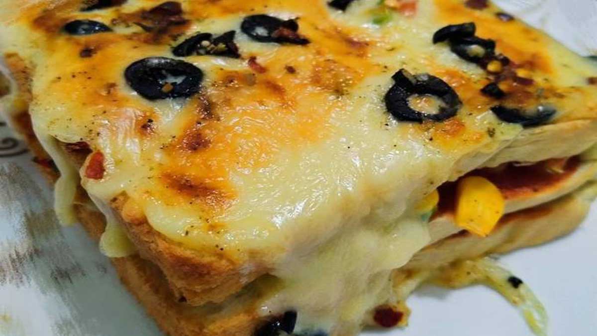 Best Recipe for Making Pizza Sandwich