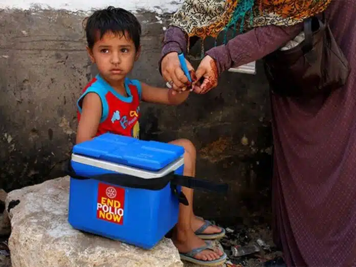 Polio virus havoc in 12 districts of Pakistan