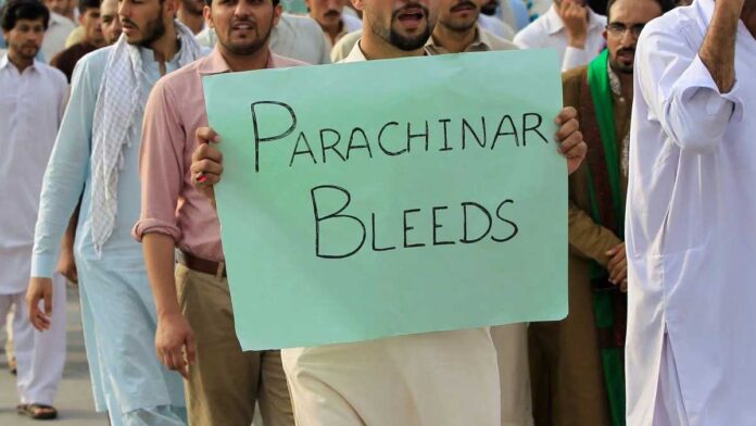 Protest against roads closed for 5 months in Parachinar Pakistan