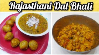 Rajasthani Dal Baati: Easy Recipe