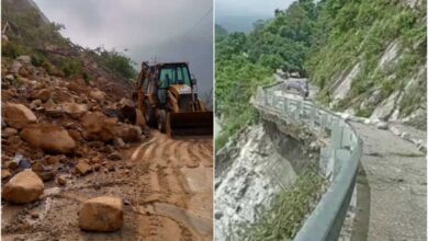Rishikesh-Badrinath highway blocked due to landslide in Uttarakhand