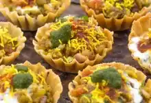 Saharanpuri chaat with special spices and strong taste!