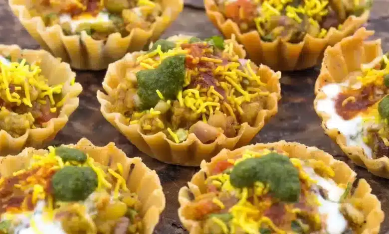 Saharanpuri chaat with special spices and strong taste!
