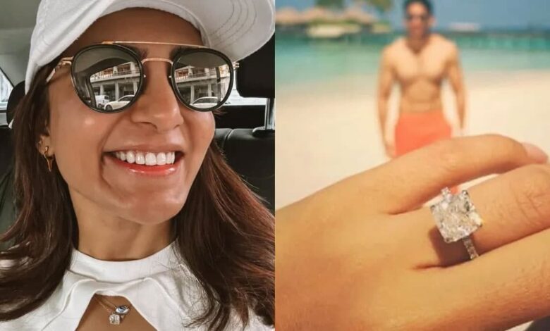 After the wedding dress, Samantha reused her engagement ring, know how