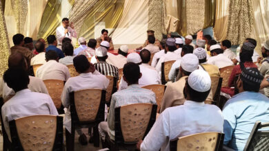 Important meeting regarding peace and law and order at Hayat Nagar police station in Sambhal
