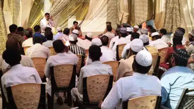 Important meeting regarding peace and law and order at Hayat Nagar police station in Sambhal