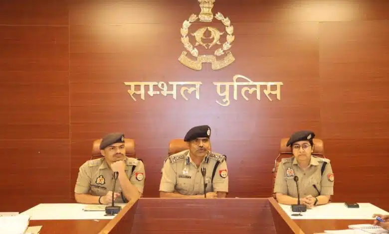 A meeting was held regarding security arrangements in view of the upcoming festivals in Sambhal.