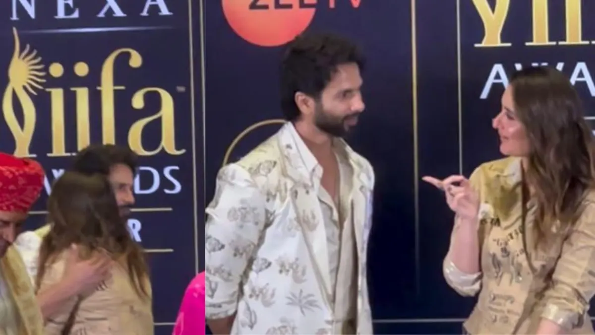 Shahid and Kareena came face to face, what happened next