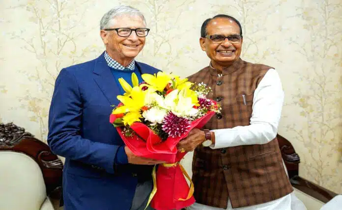 Union Minister Shivraj Singh Chouhan met Bill Gates