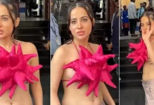 Special message on Urfi Javed's dress goes viral!
