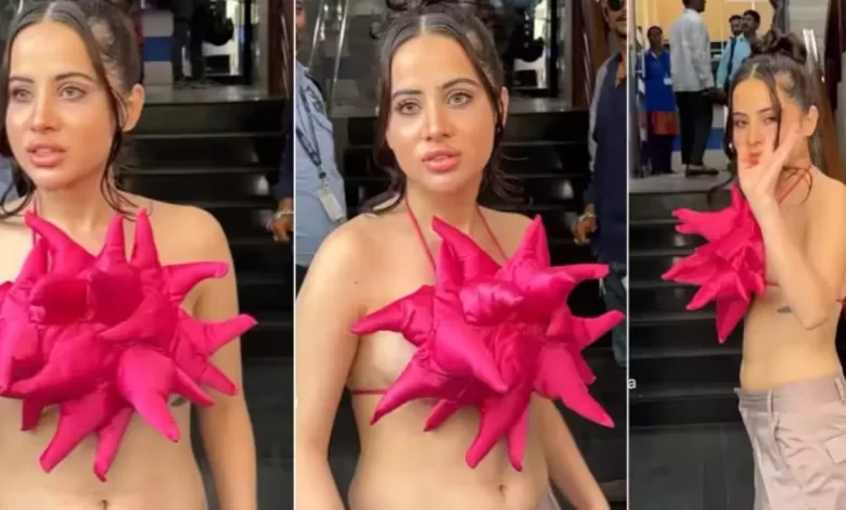 Special message on Urfi Javed's dress goes viral!