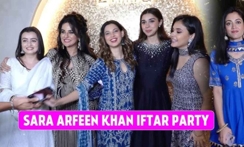 Stars shined at Sara Arfeen Khan's Iftar party!