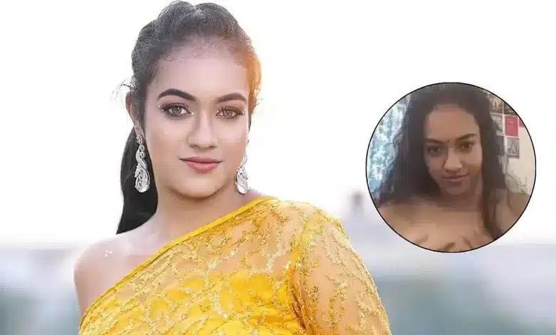 Tamil actress Shruti Narayanan uproar over leaked video!