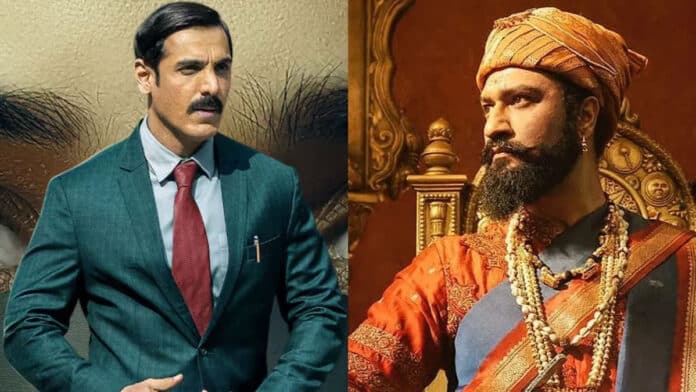 The Diplomat Vs Chhaava Box Office Report: Wednesday collection of Vicky Kaushal and John Abraham starrer