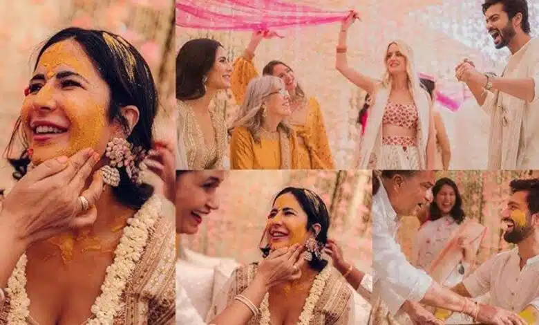 The royal wedding of Katrina Kaif and Vicky Kaushal.