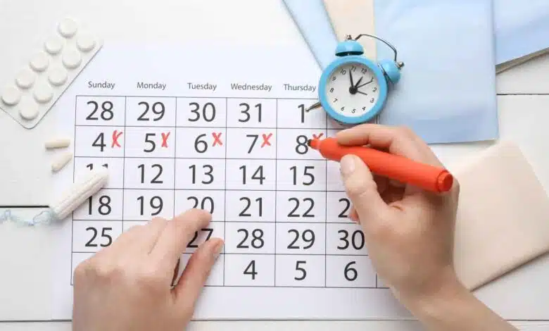 What are the symptoms of Periods cessation?