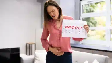 Which disease occurs due to absence of Periods