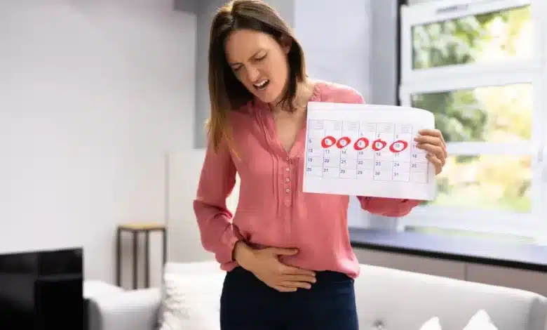 Which disease occurs due to absence of Periods