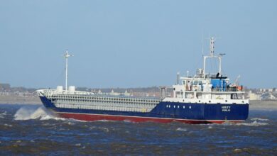 More than 32 people injured in collision between oil tanker and ship in North Sea, rescue operation continues