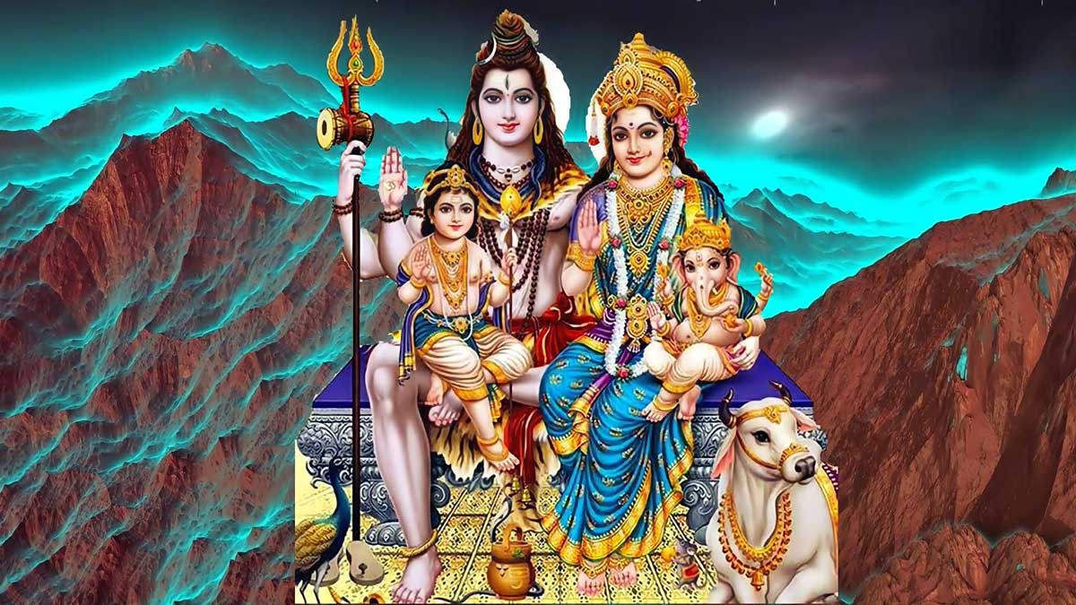 The Divine Union of Lord Shiva and Goddess Parvati: A Tale of Love