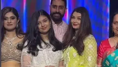 Aaradhya Bachchan's Desi look shines at her aunt's wedding!