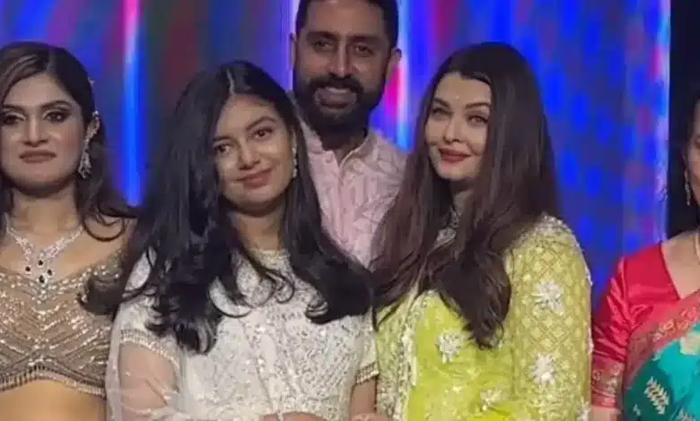 Aaradhya Bachchan's Desi look shines at her aunt's wedding!