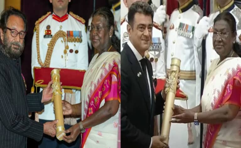 Padma Bhushan से सम्मानित हुए अजित कुमार और शेखर कपूर