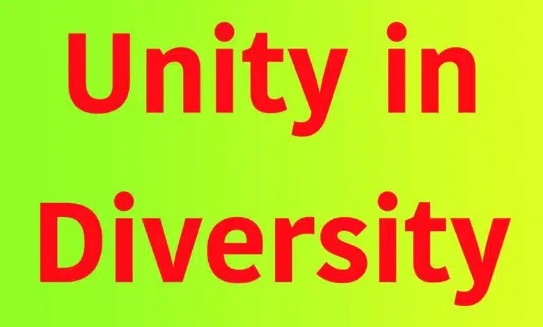Cultural Diversity in India: Unity in Diversity