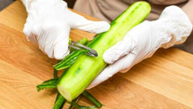 Do amazing things with Cucumber peel!