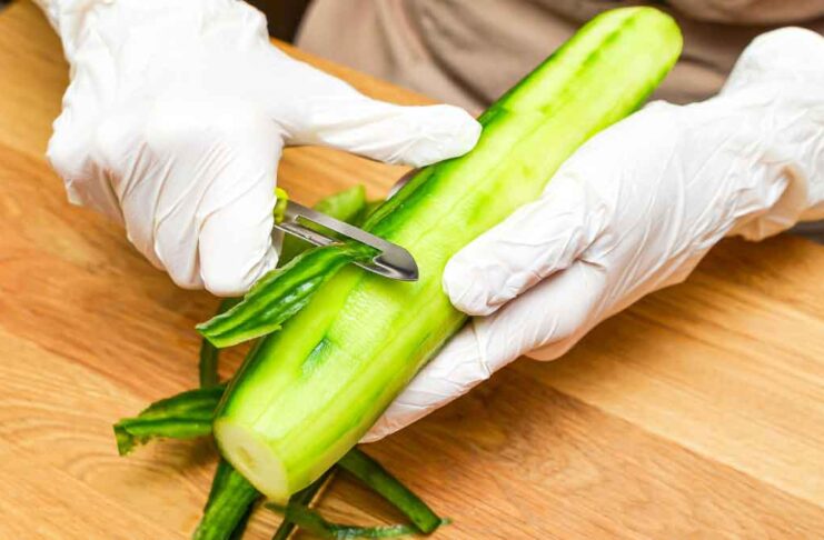 Do amazing things with Cucumber peel!