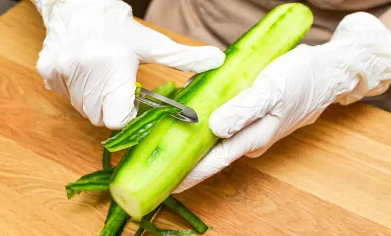 Do amazing things with Cucumber peel!