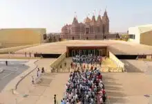 Ram Navami was celebrated in a grand manner in the Hindu temple of Abu Dhabi