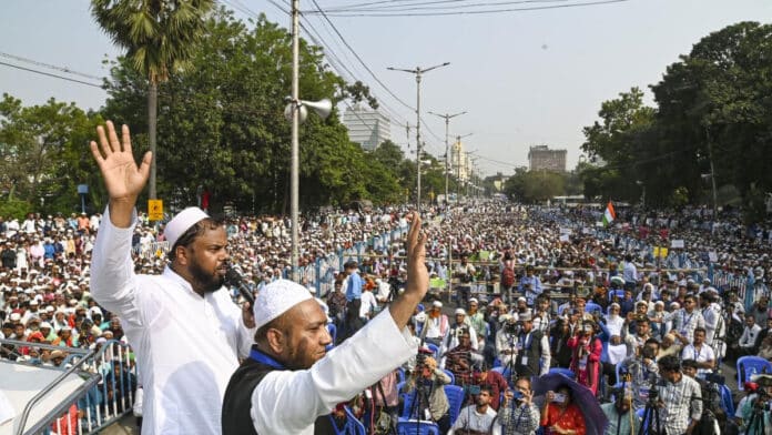 Massive protests in Kolkata and Chennai after Waqf bill passed by Parliament