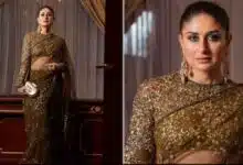 Kareena Kapoor looks charming in a net saree!