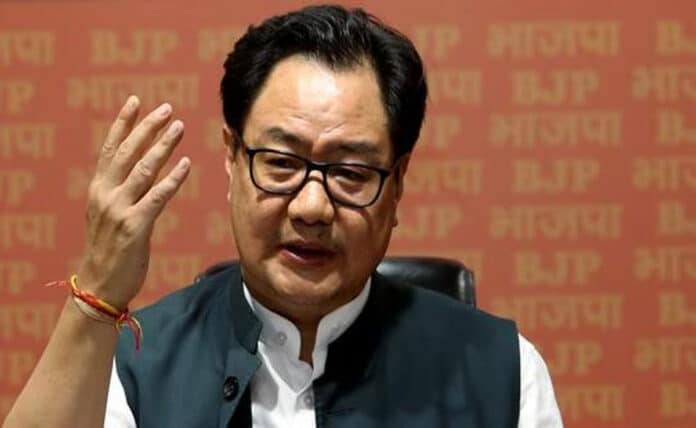 Kiren Rijiju's statement challenging the opposition parties on the Waqf Amendment Bill
