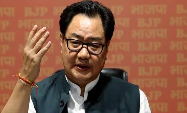Kiren Rijiju's statement challenging the opposition parties on the Waqf Amendment Bill