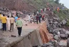 Landslide due to heavy rain in Jammu-Kashmir, 3 dead, road leading to Kashmir blocked