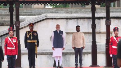 Sri Lanka: PM Modi received a ceremonial welcome at Independence Square in Colombo