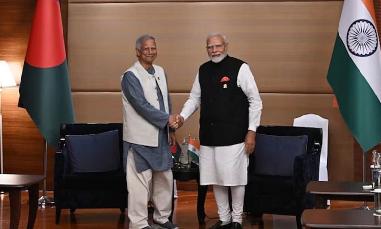 In a meeting with Yunus, PM Modi expressed concern over the safety of minorities including Hindus in Bangladesh