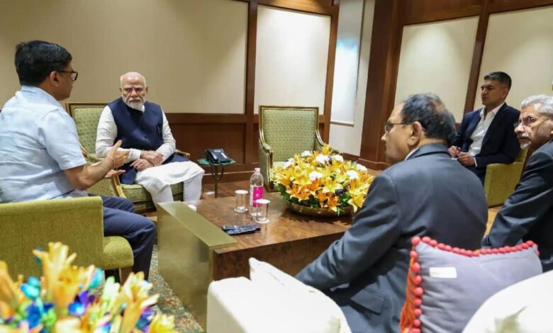 PM Modi met NSA Ajit Doval and Foreign Minister S. Jaishankar