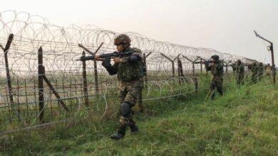 Pakistan again breaks ceasefire, firing on the international border of Jammu and Kashmir